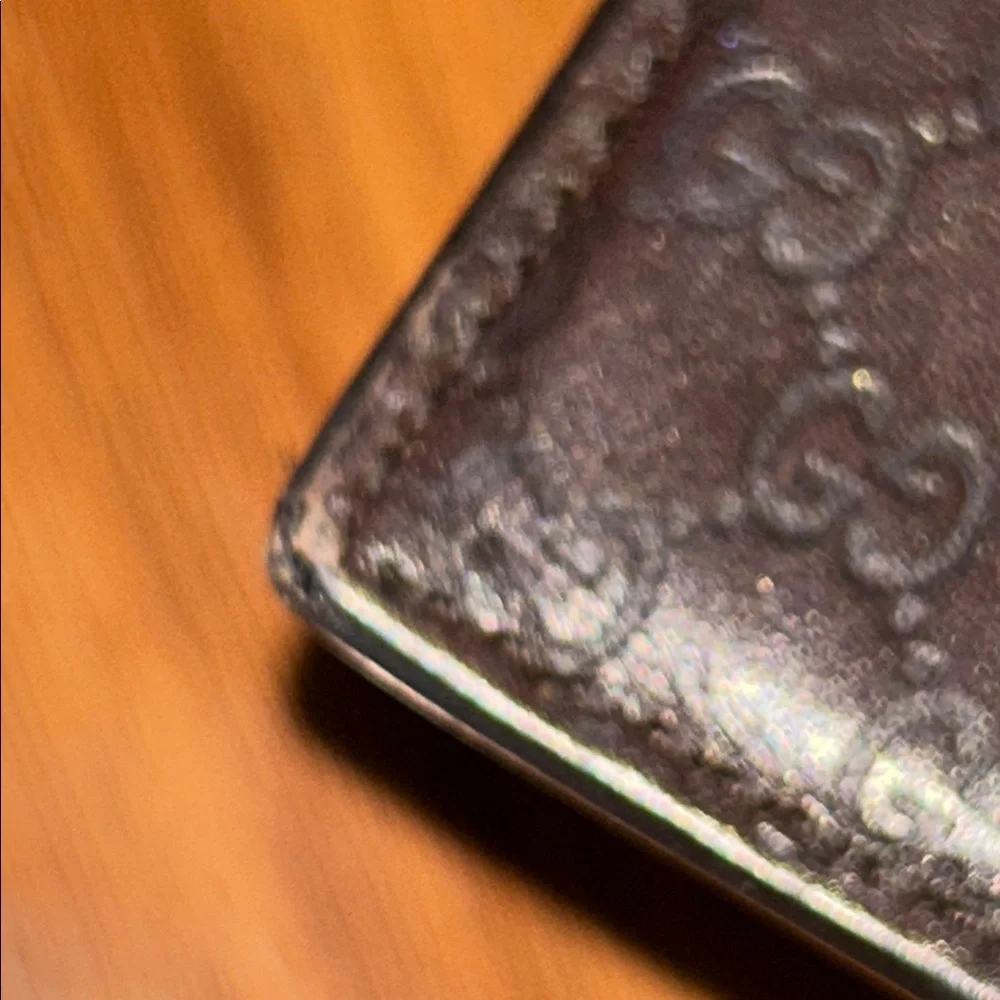 Authentic Gucci Microguccissima Card Case / Card Holder